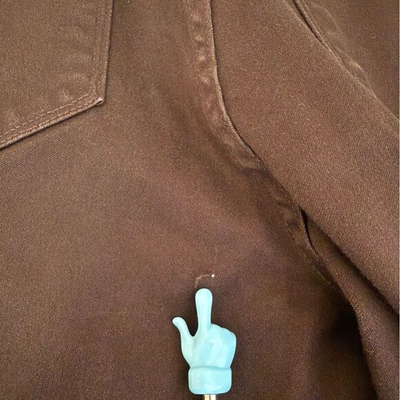 NYDJ - Sheri Slim Super Sculpting Jeans Brown - size 10 NWT - Picture 10 of 10